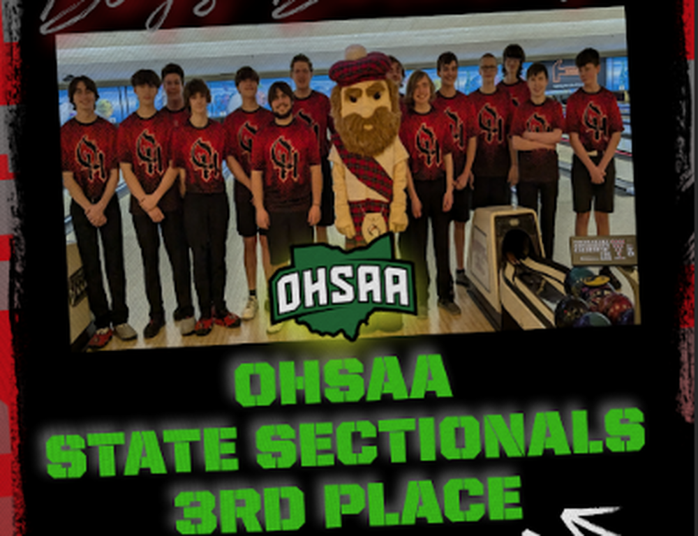 Boys Place 3rd In sectional Bowling